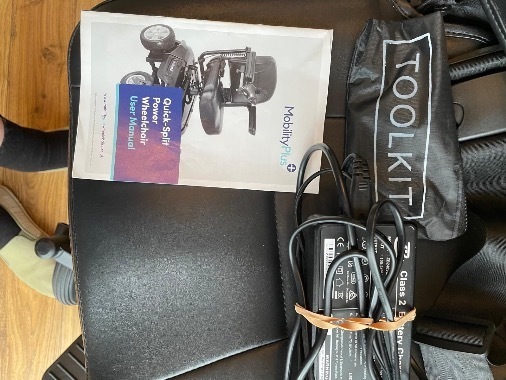 Mobilityplus+ quick split electric wheelchair