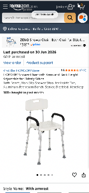 Shower chair