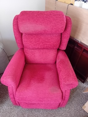 Used electric reclining  chair