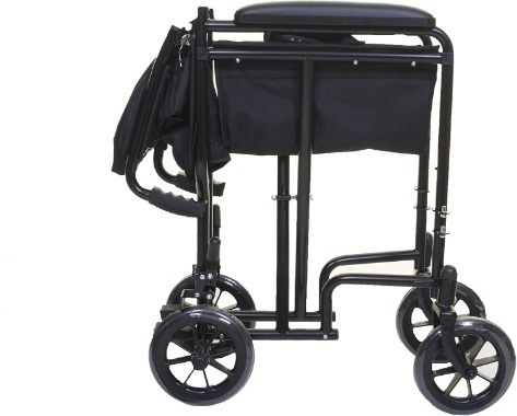 Angel Mobility Folding Transport Travel Transit Lightweight Follding Wheelchair