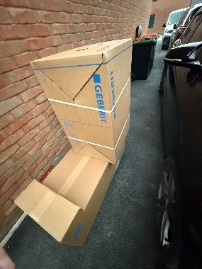 Electric toilet brand new