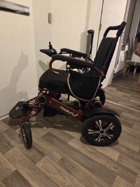 Mobilityplus electric folding wheelchair