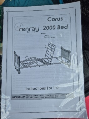 Corus profiling bed with mattress
