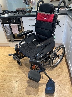 Karma VIP2 Tilting & Reclining Wheelchair Self-Propel 18 Inch Seat width