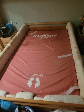 Double Profiling Bed with Mattress