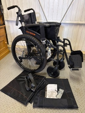 All terrain adult wheelchair