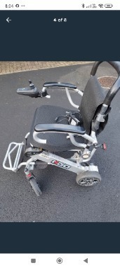 Pride I Go electric foldable wheelchair
