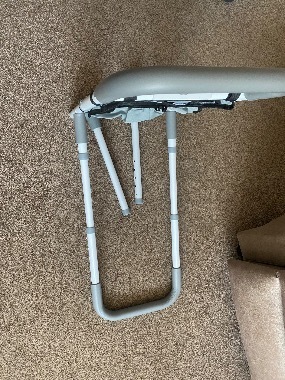 Bed Rail with storage pocket and lamp