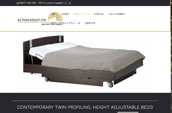 Good As New Twin Profiling Bed with Mattresses