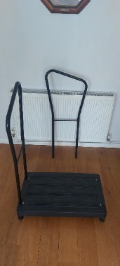 Bigfoot Outdoor Step c/w Handrails