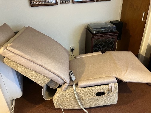 Brand new multi position chair-bed