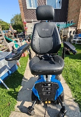 2nd hand Pride Jazzy Air 1 Electric Wheelchair
