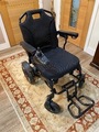 Foldable power wheelchair