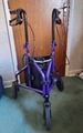 Lightweight aluminium folding tri-walker