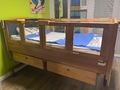 Bakare-Savi full sized profiling cot bed with unique window sides 