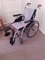 Karma Ergo125Tall lightweight wheel chair silver