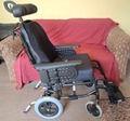 Used Invacare Action 3NG Wheelchair with Reclining Backrest 18" 45cm Seat Width image