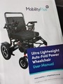 Ultra light auto fold wheelchair 