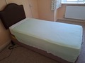 SINGLE POWER ADJUSTABLE BED FRAME & MATRESS
