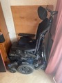 Powered chair with bigger motor for hills