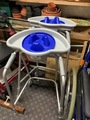 Lightweight aluminium walker x 2 