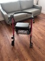  CareCo Aluminium Glider 2.0 rollator walker.  image