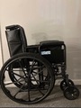 Hecare Bariatric Self-Propelled Wheelchair - Removable Arms & Elevated Leg Rests