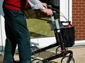 Drive Nitro foldable rollator walker with seat