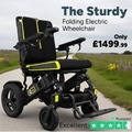 Glebe Mobility "The Sturdy" Long-Range Folding Electric Wheelchair – 6 Months Old