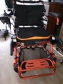 Folding lightweight electrical wheelchair