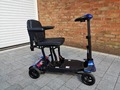 Monarch Genie Folding Mobility Scooter (12 month old) - Blue image