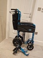 Almost new light weight aluminium wheelchair