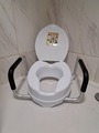 raised toilet seat