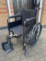 Fold down wheelchair