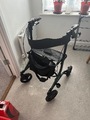 Rollater, lightweight, bag attached 