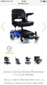 Careco easygo powerchair