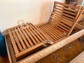 Electric adjustable bed frame