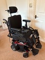 Portable Powerchair with elevating leg rests