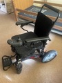 Electric folding wheelchair. Black Lith-Tech Smart Chair 1. Ramps included. image