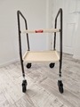 Mobility trolley (height adjustable with 2 trays)