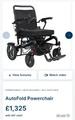 Autofold Electric Wheelchair  image