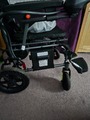 Silver electric wheelchair 