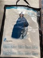 Waterproof cover for wheelchair-user