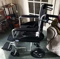 Lightweight aluminum wheelchair