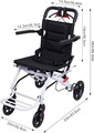 Lightweight foldable wheelchair 