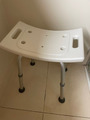 Stool for shower with adustable legs