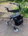 Four wheeled walker