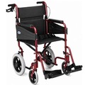Lightweight folding wheelchair for adults