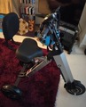 Topmate ES35 lightweight 3 wheeled scooter with wide seat
