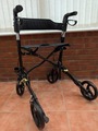 Lightweight Foldable walking aid with seat